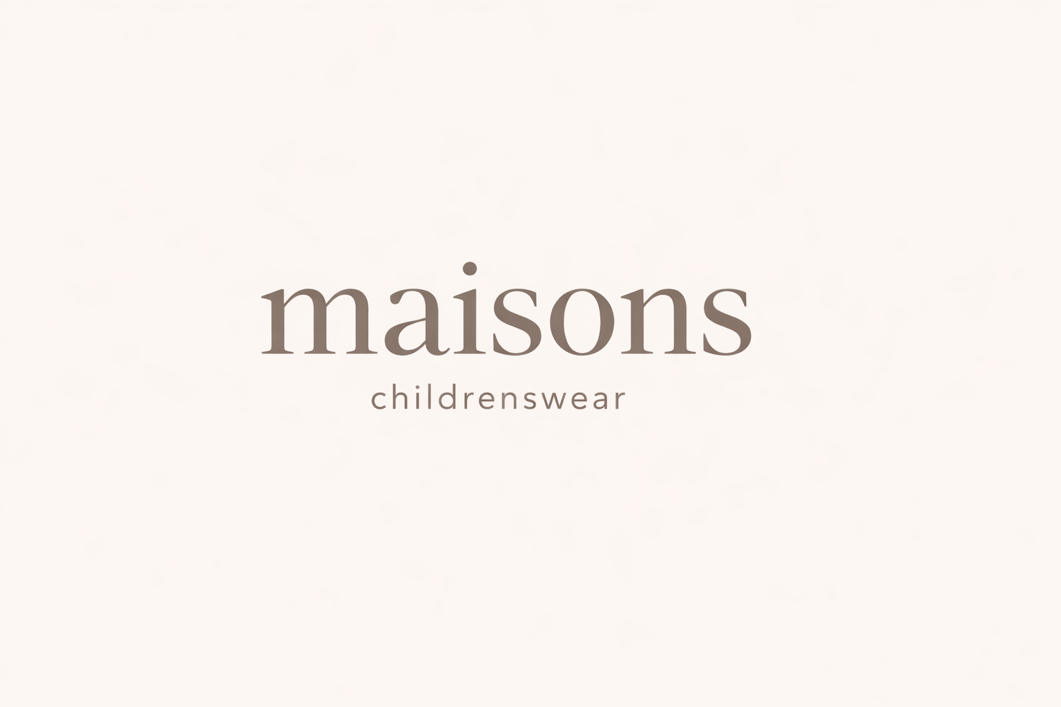 Maisonschildrenswear 